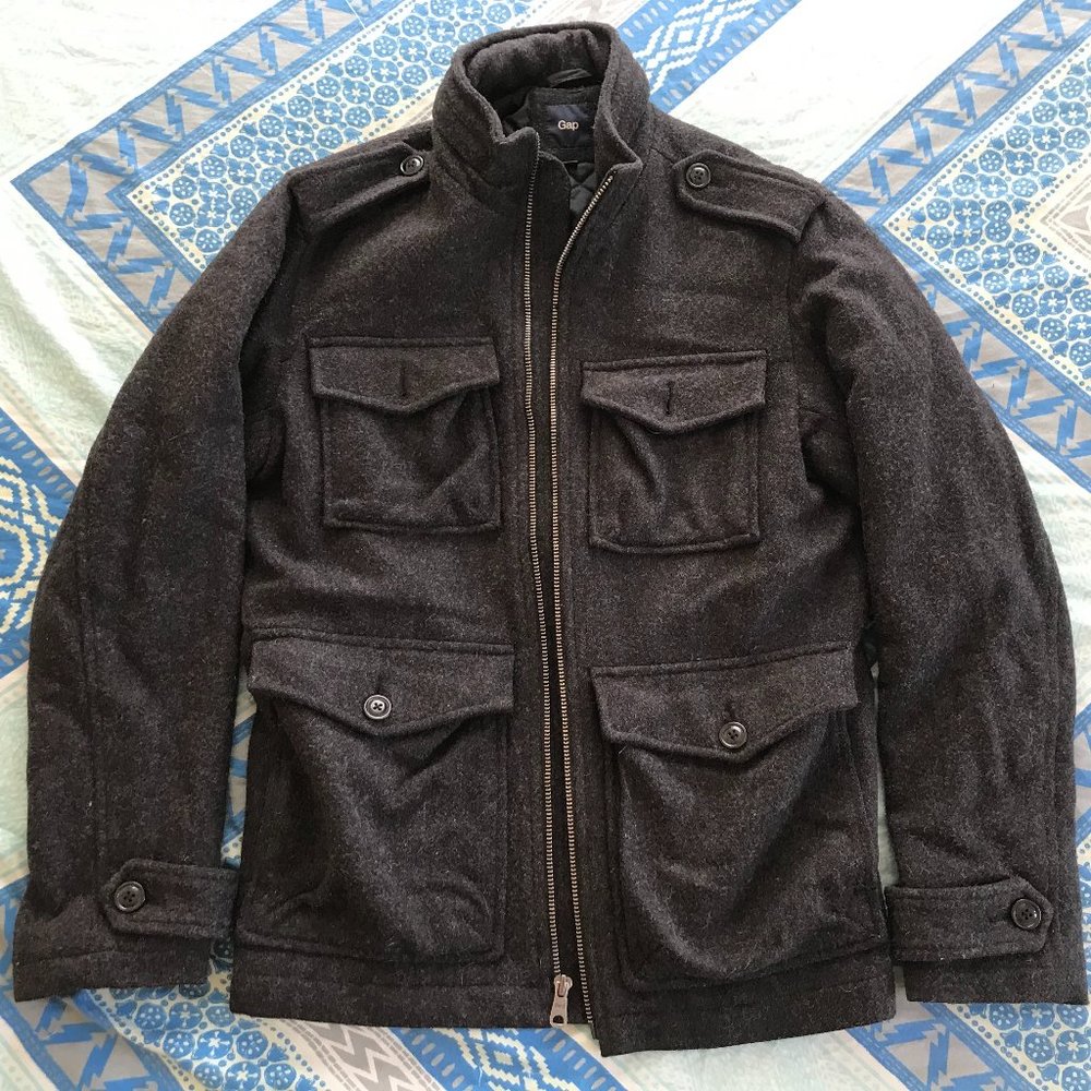 Gap - Wool Winter Coat - Men - Small